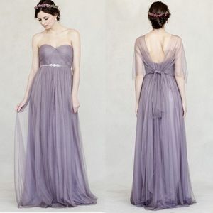 Lilac Jenny Yoo Annabelle Bridesmaid Dress Sz 6